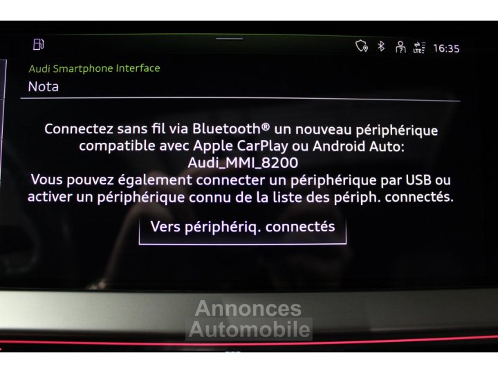 Audi A3 Sportback 15 35 TFSI 150 BV S-Tronic S line Parfait État - 22