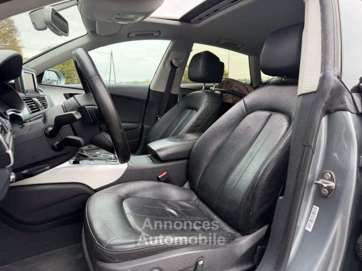 Audi A7 Sportback V6 30 TDI 204CV Avus Multitronic 8 A - Sièges Chauffants / Toit ouvrant - - 13