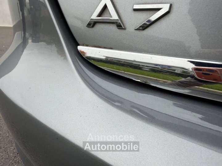 Audi A7 Sportback V6 30 TDI 204CV Avus Multitronic 8 A - Sièges Chauffants / Toit ouvrant - - 49