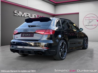 Audi RS3 SPORTBACK DAZA Sportback Quattro 400ch S tronic 7 Garantie 12 Mois Toit Ouvrant Bang Olufsen Sièges Chauffants échappement RS   - 10