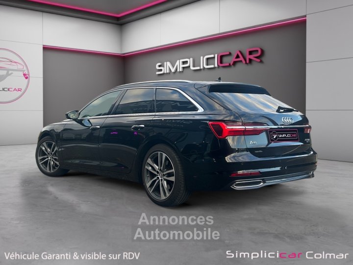 Audi A6 Avant 45 TDI 231 ch Quattro Avus Extended Toit Ouvrant Bang Olufsen Cuir Valcona Pack Hiver 20 pouces Garantie 12 Mois - 3