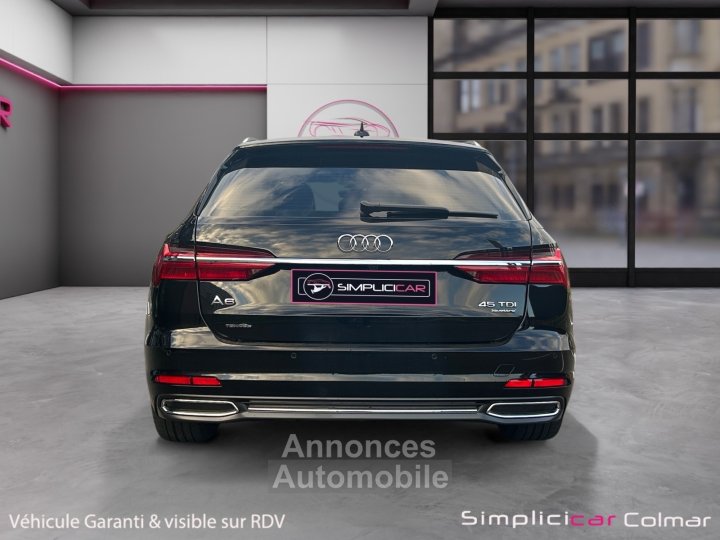 Audi A6 Avant 45 TDI 231 ch Quattro Avus Extended Toit Ouvrant Bang Olufsen Cuir Valcona Pack Hiver 20 pouces Garantie 12 Mois - 6