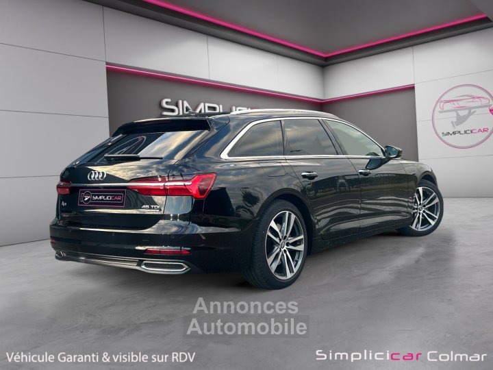 Audi A6 Avant 45 TDI 231 ch Quattro Avus Extended Toit Ouvrant Bang Olufsen Cuir Valcona Pack Hiver 20 pouces Garantie 12 Mois - 8