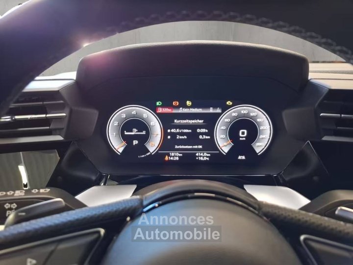 Audi A3 SB S line 35 TFSI Stronic –Cam,B&O,VirtCock,LED - 11