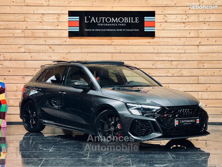 Audi RS3 (8Y) Sportback 25 TFSI 400 Malus payé B&O TO Pack Design RS - 1
