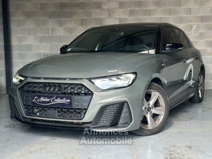 Audi A1 Sportback 30 TFSI S line S-tronic CARPLAY CAMERA DE RECUL GARANTIE 12 MOIS - 1