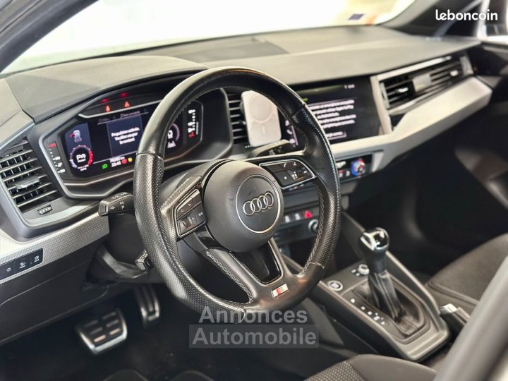 Audi A1 Sportback 30 TFSI S line S-tronic CARPLAY CAMERA DE RECUL GARANTIE 12 MOIS - 7