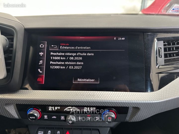 Audi A1 Sportback 30 TFSI S line S-tronic CARPLAY CAMERA DE RECUL GARANTIE 12 MOIS - 13