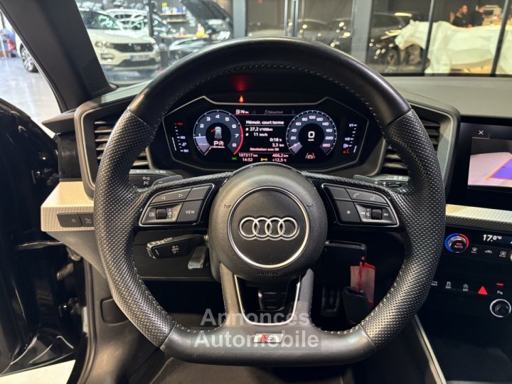 Audi A1 Sportback (2) 20 TFSI 200 ch S line 1ere Main - 11