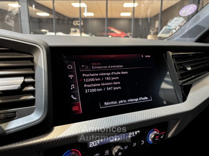 Audi A1 Sportback (2) 20 TFSI 200 ch S line 1ere Main - 21