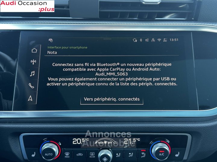 Audi Q3 35 TFSI 150 ch S tronic 7 S line plus - 28