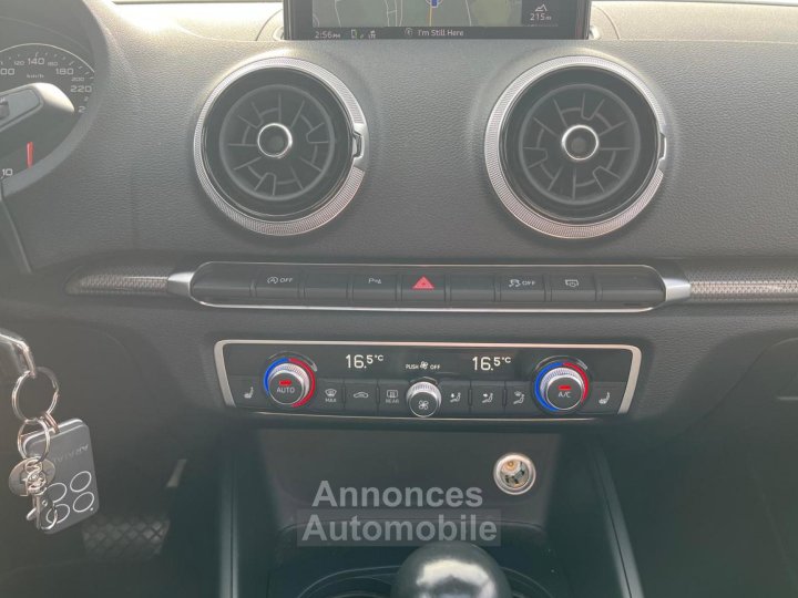 Audi A3 Sportback 15 TFSI CoD -150CH BVA S-Tronic 7 Business Line PHASE 2 TOIT OUVRANT GARANTIE 12 MOIS - 10