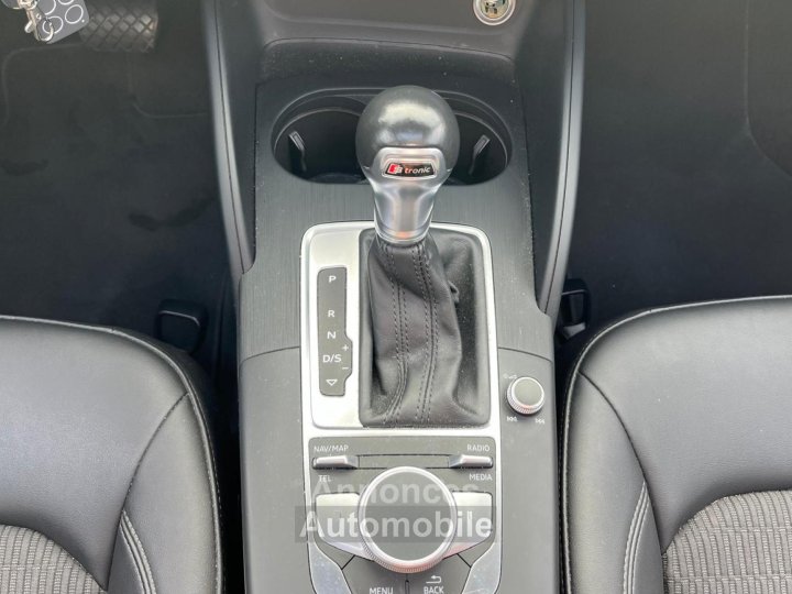 Audi A3 Sportback 15 TFSI CoD -150CH BVA S-Tronic 7 Business Line PHASE 2 TOIT OUVRANT GARANTIE 12 MOIS - 11
