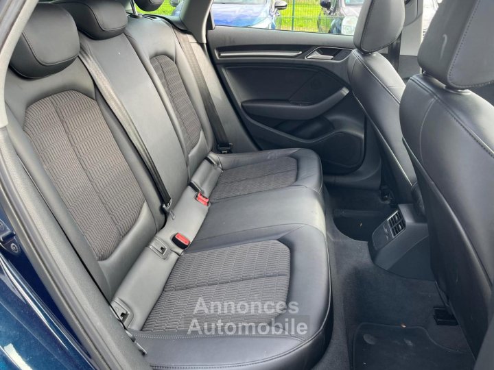 Audi A3 Sportback 15 TFSI CoD -150CH BVA S-Tronic 7 Business Line PHASE 2 TOIT OUVRANT GARANTIE 12 MOIS - 16