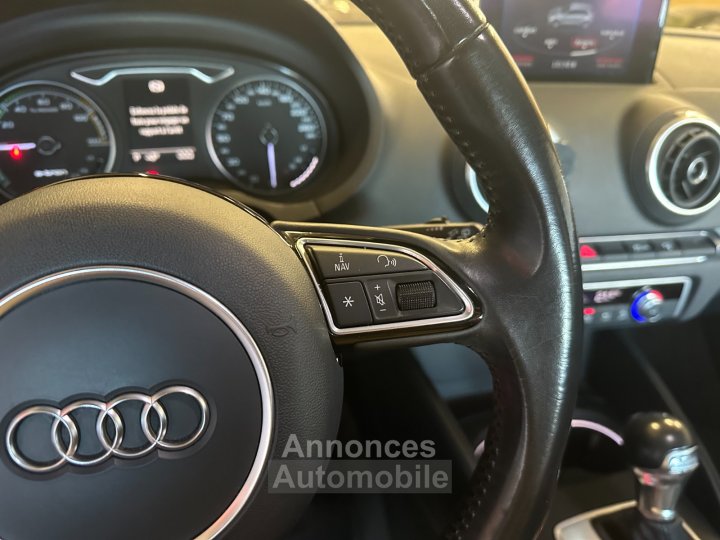 Audi A3 Sportback 14 TFSI e-tron 204ch - Finition Ambiente - S tronic 6 - Gtie 3 mois - 13