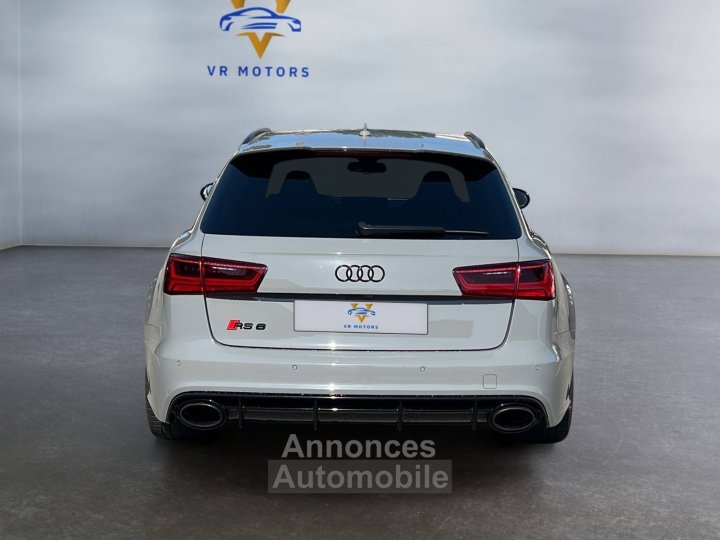 Audi RS6 Avant 40 V8 TFSI 605ch performance *Entretien complet / Toit ouvrant* - 6