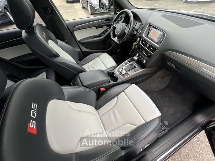 Audi SQ5 30 V6 BiTDI 313ch Quattro Tiptronic8 S-Line GPS Caméra ToitPano - 10