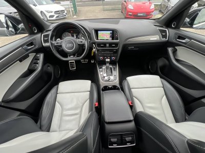 Audi SQ5 30 V6 BiTDI 313ch Quattro Tiptronic8 S-Line GPS Caméra ToitPano   - 14