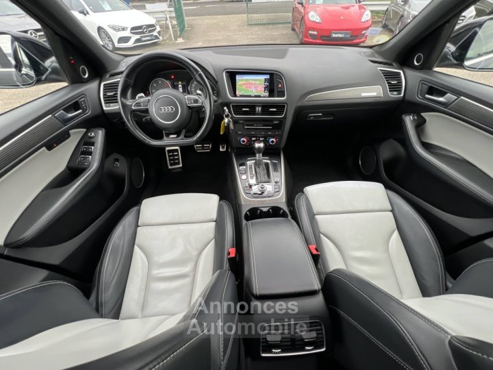 Audi SQ5 30 V6 BiTDI 313ch Quattro Tiptronic8 S-Line GPS Caméra ToitPano - 14