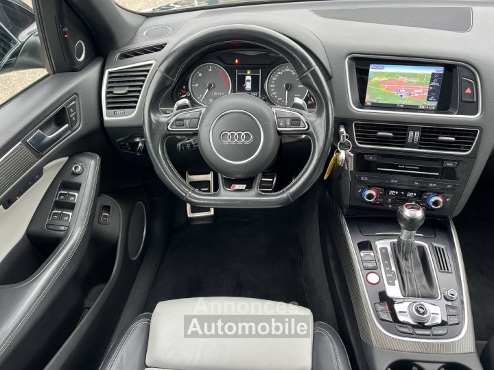 Audi SQ5 30 V6 BiTDI 313ch Quattro Tiptronic8 S-Line GPS Caméra ToitPano - 15