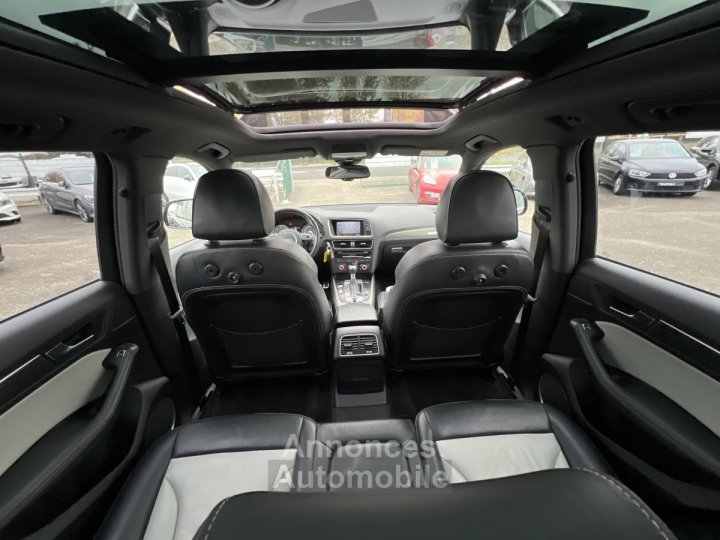 Audi SQ5 30 V6 BiTDI 313ch Quattro Tiptronic8 S-Line GPS Caméra ToitPano - 19