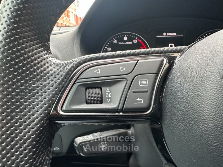 Audi Q2 14 TFSI 150 ch S tronic 7 S Line / APPLE CARPLAY / RADAR DE RECUL - 20