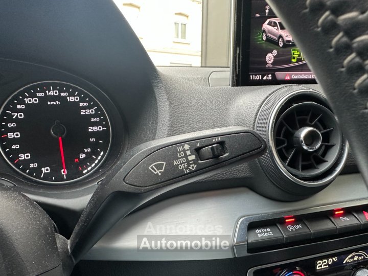 Audi Q2 14 TFSI 150 ch S tronic 7 S Line / APPLE CARPLAY / RADAR DE RECUL - 21