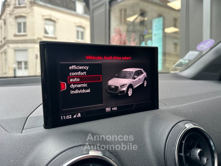 Audi Q2 14 TFSI 150 ch S tronic 7 S Line / APPLE CARPLAY / RADAR DE RECUL - 34