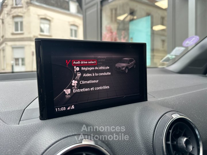 Audi Q2 14 TFSI 150 ch S tronic 7 S Line / APPLE CARPLAY / RADAR DE RECUL - 35