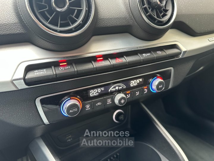Audi Q2 14 TFSI 150 ch S tronic 7 S Line / APPLE CARPLAY / RADAR DE RECUL - 38