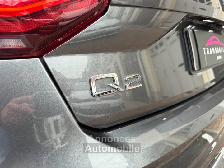 Audi Q2 14 TFSI 150 ch S tronic 7 S Line / APPLE CARPLAY / RADAR DE RECUL - 53