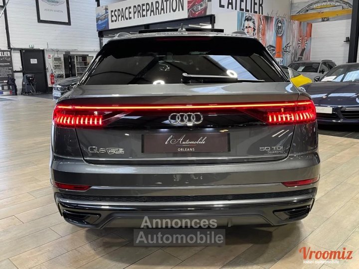 Audi Q8 50 30L TDI V6 MILD HYBRID QUATTRO TIPTRONIC8 286CH - FINITION SLINE CARPLAY/CAMERA DE RECUL - 7