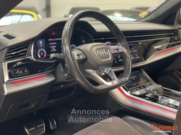 Audi Q8 50 30L TDI V6 MILD HYBRID QUATTRO TIPTRONIC8 286CH - FINITION SLINE CARPLAY/CAMERA DE RECUL - 13