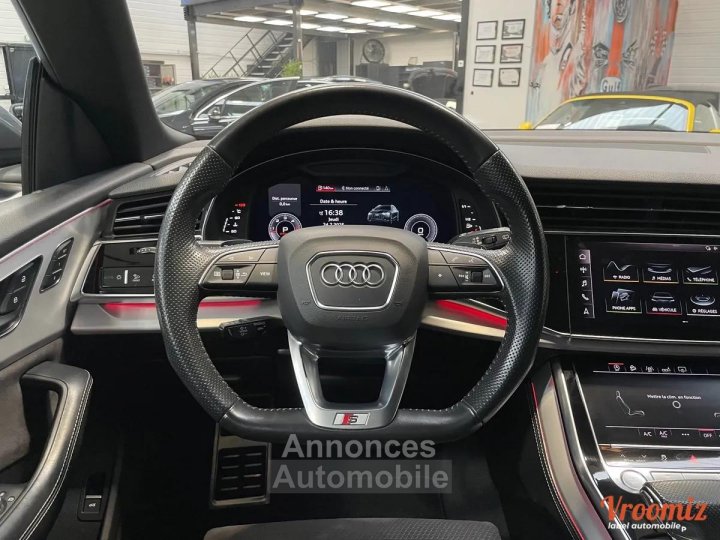 Audi Q8 50 30L TDI V6 MILD HYBRID QUATTRO TIPTRONIC8 286CH - FINITION SLINE CARPLAY/CAMERA DE RECUL - 20