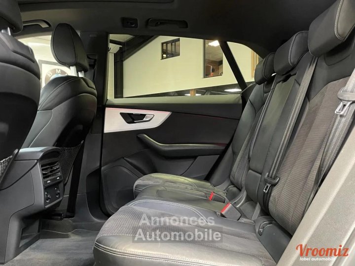 Audi Q8 50 30L TDI V6 MILD HYBRID QUATTRO TIPTRONIC8 286CH - FINITION SLINE CARPLAY/CAMERA DE RECUL - 25