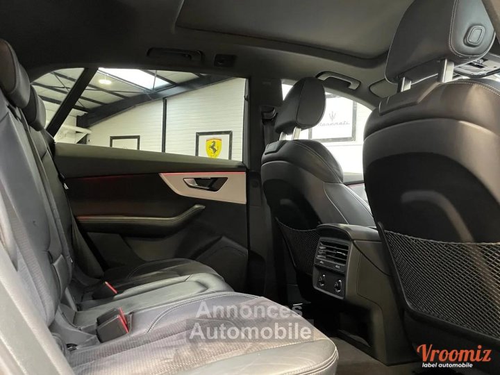 Audi Q8 50 30L TDI V6 MILD HYBRID QUATTRO TIPTRONIC8 286CH - FINITION SLINE CARPLAY/CAMERA DE RECUL - 26