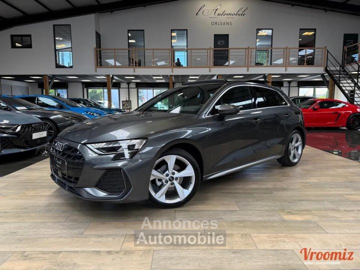 Audi A3 35 TDI 150 - FINITION S-LINE - 2025 - TO/CARPLAY/SIEGES CHAUFFANTS - 1