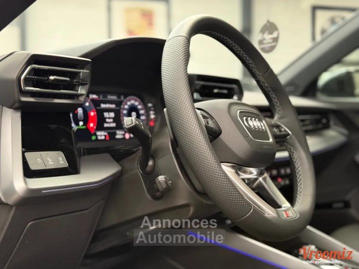 Audi A3 35 TDI 150 - FINITION S-LINE - 2025 - TO/CARPLAY/SIEGES CHAUFFANTS - 15