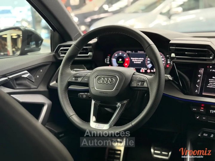 Audi A3 35 TDI 150 - FINITION S-LINE - 2025 - TO/CARPLAY/SIEGES CHAUFFANTS - 20