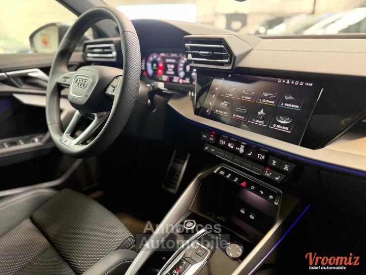 Audi A3 35 TDI 150 - FINITION S-LINE - 2025 - TO/CARPLAY/SIEGES CHAUFFANTS - 21