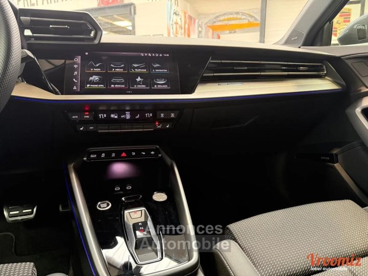 Audi A3 35 TDI 150 - FINITION S-LINE - 2025 - TO/CARPLAY/SIEGES CHAUFFANTS - 23