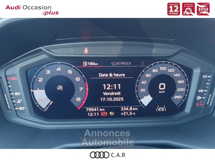 Audi A1 Sportback 25 TFSI 95 ch BVM5 Advanced 2 - 17