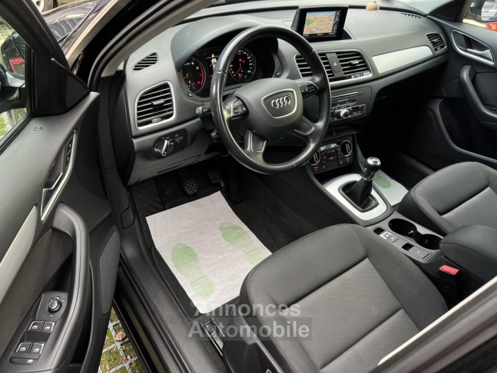 Audi Q3 PHASE 2 14 TFSI 125 Cv PREMIERE MAIN GPS ATTELAGE CRIT AIR 1 - GARANTIE 1 AN - 10