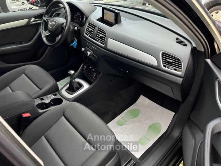 Audi Q3 PHASE 2 14 TFSI 125 Cv PREMIERE MAIN GPS ATTELAGE CRIT AIR 1 - GARANTIE 1 AN - 11