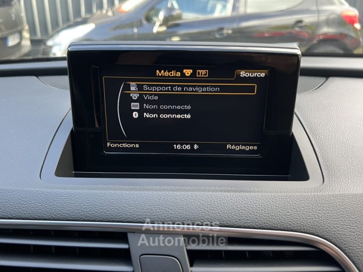 Audi Q3 PHASE 2 14 TFSI 125 Cv PREMIERE MAIN GPS ATTELAGE CRIT AIR 1 - GARANTIE 1 AN - 28