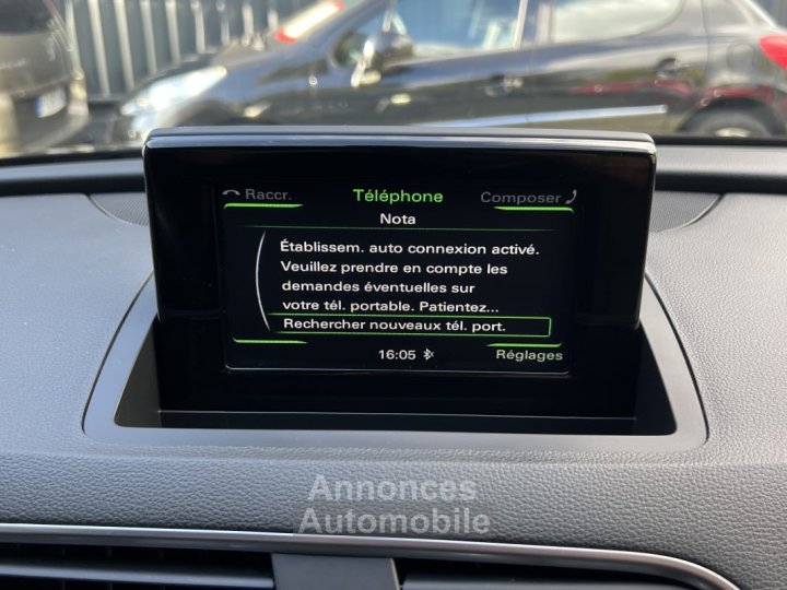 Audi Q3 PHASE 2 14 TFSI 125 Cv PREMIERE MAIN GPS ATTELAGE CRIT AIR 1 - GARANTIE 1 AN - 29