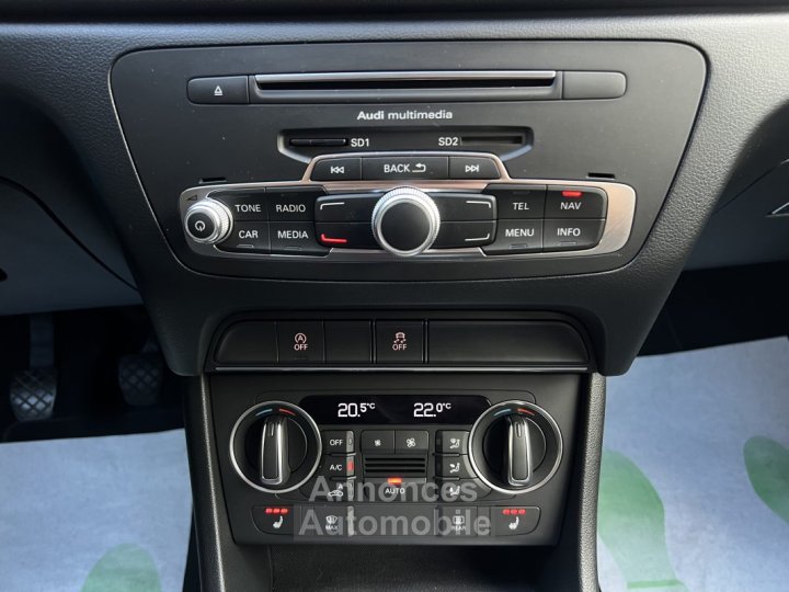 Audi Q3 PHASE 2 14 TFSI 125 Cv PREMIERE MAIN GPS ATTELAGE CRIT AIR 1 - GARANTIE 1 AN - 32