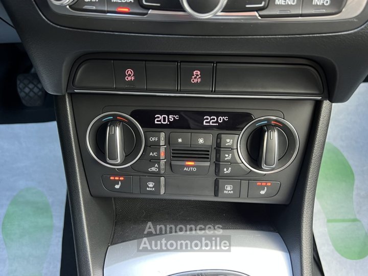 Audi Q3 PHASE 2 14 TFSI 125 Cv PREMIERE MAIN GPS ATTELAGE CRIT AIR 1 - GARANTIE 1 AN - 33