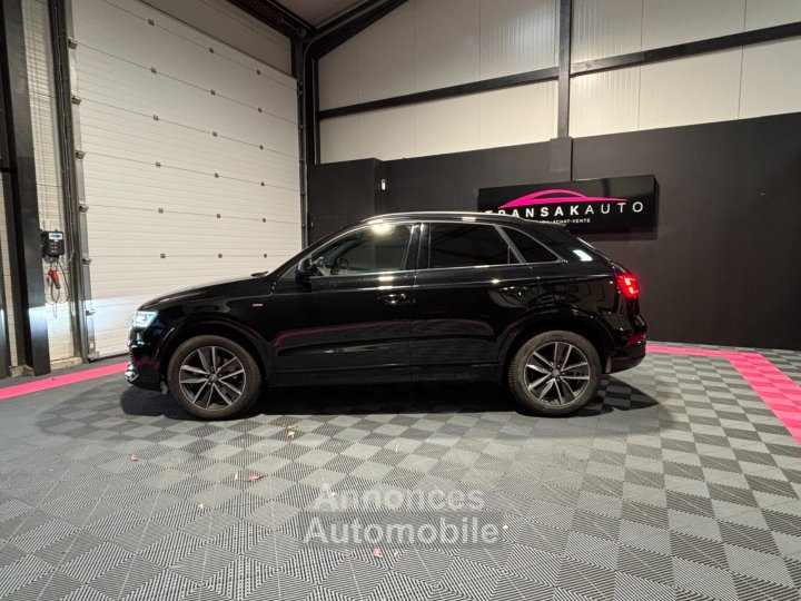Audi Q3 20 TDI 184 ch S tronic 7 Quattro S line - excellent état - vidange de boite de vitesse à jour - entretien à jour - 2