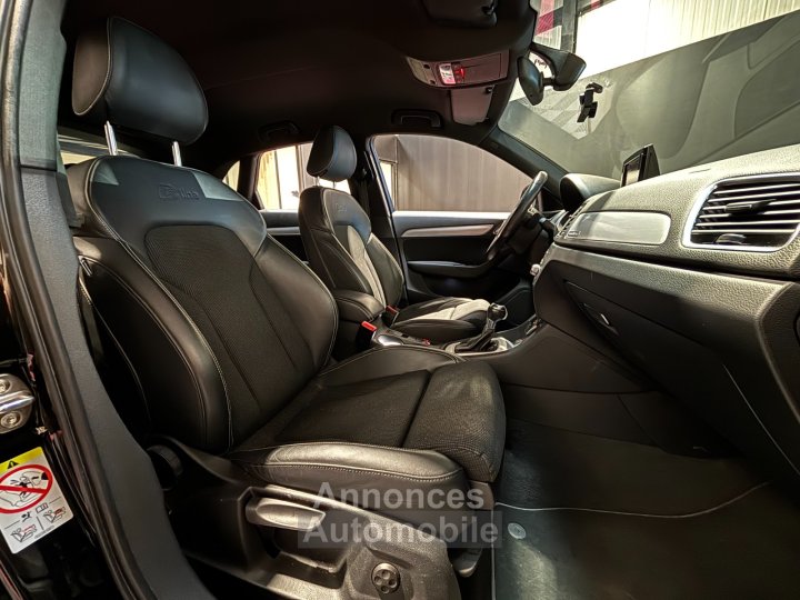 Audi Q3 20 TDI 184 ch S tronic 7 Quattro S line - excellent état - vidange de boite de vitesse à jour - entretien à jour - 15